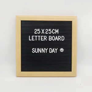 Diskon Besar DIY Papan Tanda Pesan Plastik Dapat Diganti Papan Iklan - Product Image 1