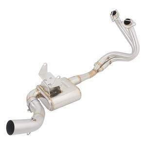 Tubo de escape delantero para motocicleta Nin-ja 650 2017-2023 <span class=keywords><strong>ER6N</strong></span> <span class=keywords><strong>ABS</strong></span> Z650RS, eliminador modificado, tubo de escape mejorado - Product Image 1