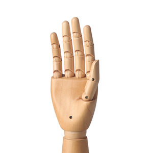 Maniquí de mano de madera barato para exhibición de Joyas Colgar manos de madera Colgando Bufanda de seda Exhibición Mano de madera - Product Image 3