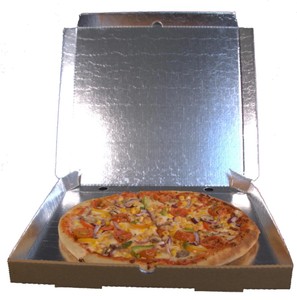 Tùy Chỉnh Thực Hiện In Cá Nhân Ý Pizza Hộp Nhôm Lá Pizza Hộp - Product Image 3