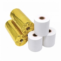 Rouleaux de papier thermique de haute qualité 80 x 60 mm, effet d'impression stable, faible bruit, surface lisse pour caisse enregistreuse POS