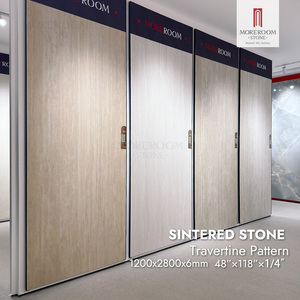 Baldosa de Gran Formato de Porcelana y Travertino Sinterizado de 1200x1200mm a 1600x3200mm para Revestimiento de Paredes Interiores y Fachadas Exteriores - Product Image 4