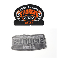 Badges brodés sur mesure. Écussons brodés personnalisés pour vêtements ; Écussons brodés avec support thermocollant