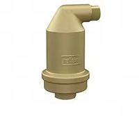 Valve de ventilation automatique avec buse d'évacuation