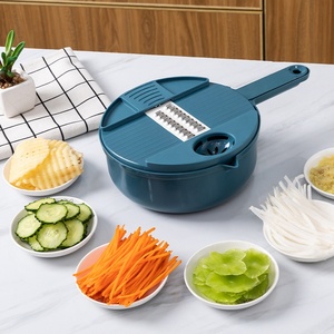 Coupe-légumes manuel multifonctionnel en plastique JY2106 – Essentiels de <span class=keywords><strong>cuisine</strong></span>, râpe et trancheuse à pommes de terre domestique - Product Image 2