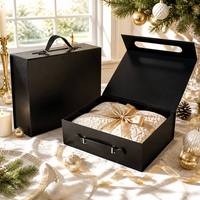 Black Rigid Paper Sage Green Foldable Box with Lid 64 Compartment Foldable Holiday Foldable Paper Boxes Packaging 10 Pieces MOQ