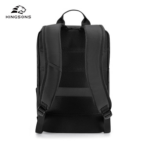 Kingsons Laptop <b>Backpack</b> 20-35L Multi Functional Business Travel Unisex Solid Color Shoulder <b>Straps</b> - Product Image 2