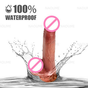गर्म बिक्री वायरलेस रिमोट कंट्रोल यथार्थवादी डिल्डो के लिए महिलाओं के लिए टेलीस्कोपिक हीटिंग लिंग योनि सक्शन कप डिल्डो - Product Image 4