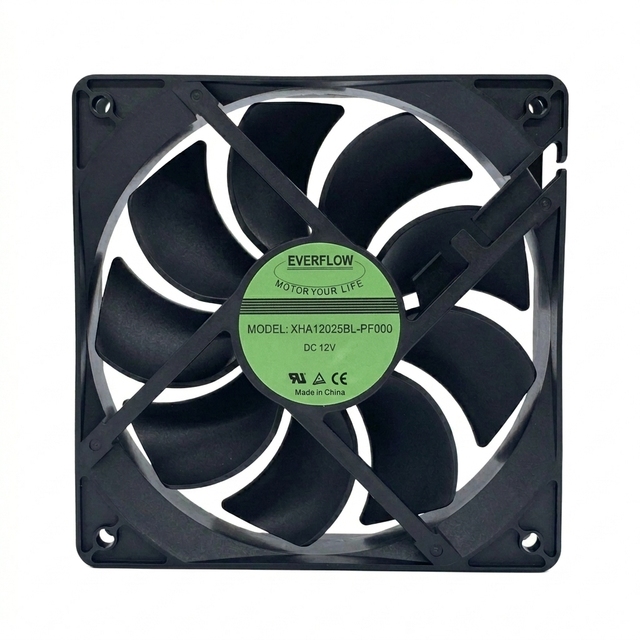 DC Brushless Fan 12025 Outdoor Series High/Low Temp Resistance 12V Electric OEM/ODM Axial Flow Laser Cabinet Cooling PBT