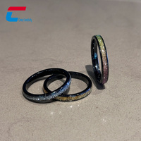 Modischer Wasserdichter 3mm NFC Smart Ring Kontaktloser Keramik-NFC-Ring für Soziale Medien