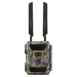 1080p最佳户外数字动物监控太阳能动力步道摄像头3g 4g mmms无线蜂窝游戏狩猎野生相机