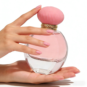 Botella de Perfume de Vidrio Personalizada de Lujo, 30ml 50ml 100ml, Botellas de Perfume de Vidrio Vacías con Forma Irregular y Caja de Empaque - Product Image 3