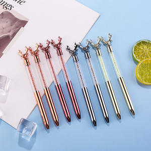 Antler Imitation Métal Étudiant Creative Cristal Stylo À Bille Publicité - Product Image 3