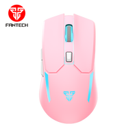 Fantech WGC2+ Edisi Sakura Siap Kirim Mouse Gaming Nirkabel Pengisian Daya Sensor Pixart Mouse Gaming Laris