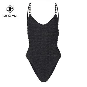 Maillot de bain sexy, combinaison femme, nouveau maillot de bain une pièce classique brillant, bikini 2024 - Product Image 5