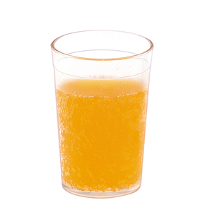 Tazas de té de hielo de plástico Juice HighBall Tumbler Ámbar BPA Free Tritan SAN Acrílico Stack Frosted Cup - Product Image 3