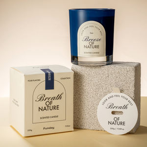 Luxury Private Label Scented <b>Candles</b> Long Lasting High Quality Handmade Soy Wax Aromatherapy Non Toxic <b>for</b> Holiday Diwali Home - Product Image 5