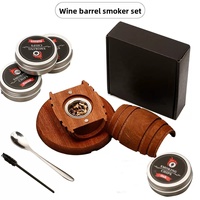 En stock, expédition immédiate, coffret cadeau de whisky en bois avec 6 saveurs et outils