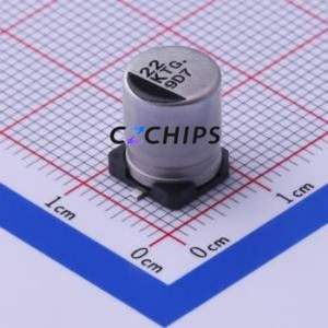 Condensador Electrolítico de Aluminio SMD EEETG1K220UP, D8xL10.2mm 22uF 20% 80V 70mA-100kHz - Product Image 1