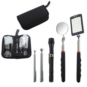 Kit With <b>Tools</b> 5 Piece Inspection Mirror and Lighted <b>Pick</b>-<b>Up</b> <b>Tool</b> Set Promotional Gift - Product Image 1