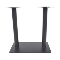 Pied de table Pieds de meuble robustes Fer Restaurant Café Salle à manger Métal Base en acier moderne Pieds de table en acier inoxydable or