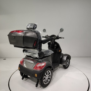 <span class=keywords><strong>Moto</strong></span> électrique à quatre roues DINGYITOP, modèle MS-08, homologation européenne, couleur grise, 1000 watts, avec boîte de rangement arrière - Product Image 6
