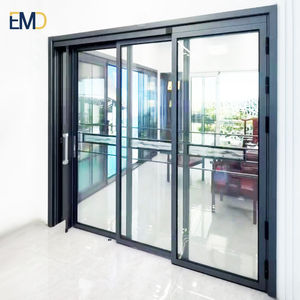 Modern Design Aluminium Double Open Folding <b>Swing</b> Glass PT/ PD Door <b>for</b> Kitchen Bathroom - Product Image 4