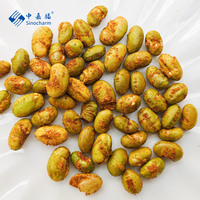 Sinocharm Snack Sain Saveur Edamame 1kg Marques OEM Prix de Gros Haricots Edamame Salés Torréfiés à Sec pour Supermarché