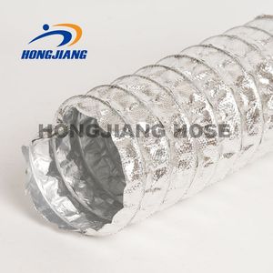 Fire Resistant <strong>Air</strong> Ducting <strong>Hose</strong> ID 50mm-500mm Aluminum Foil Duct <strong>Hose</strong> for Hvac Ventilation - Product Image 4