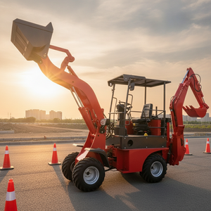 Mini-tracteur à benne arrière tractable 4x4 <span class=keywords><strong>le</strong></span> <span class=keywords><strong>moins</strong></span> <span class=keywords><strong>cher</strong></span> pour travaux de terrassement à vendre - Product Image 5