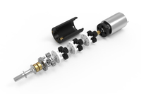 Moteur à engrenages planétaires CC sans balais ZHAOWEI PD028028-24 28mm 9V 24V 1.2kg.cm 276 tr/min à faible régime et couple élevé pour fauteuil électrique médical