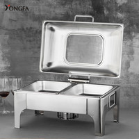 Chafing Dishes en acier inoxydable Buffet Réchauffeur de nourriture Chafing Dish Buffet Set Chafing Dish Luxury