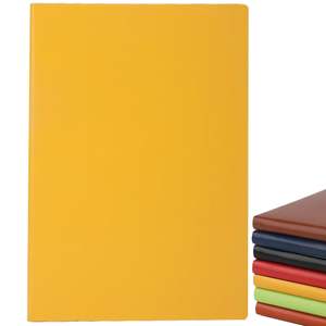 Cahier en PU cuir souple brosse couleur Journal cahiers fabricant impression Spray Edge Ledger Business Diary - Product Image 5