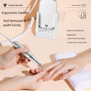 เครื่องเจียรเล็บแบบชาร์จไฟได้ 35000 รอบต่อนาที 45 วัตต์ พร้อมหน้าจอขนาดใหญ่ สำหรับร้านทำเล็บเท้า - Product Image 6