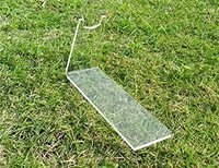 Support de Présentation de Téléphone en Acrylique Transparent Premium avec Encoche en U, Conception Courbée Monobloc pour Vitrine de Produits de Détail