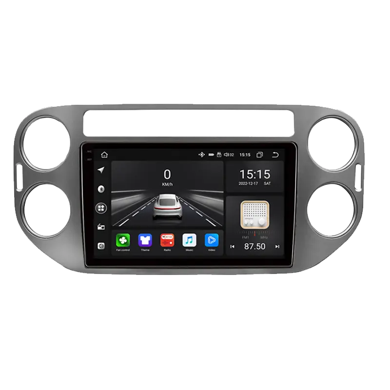 V10 Android 12 Draadloze Carplay 4G Sim Real Dsp Auto Dvd Auto Multimedia Speler Voor Volkswagen Tiguan 2006-2016