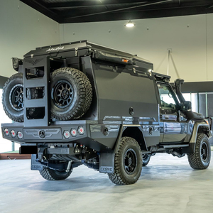 Ecocampor 4x4 грузовик кровать, навес для кемпера, алюминиевый поднос и Топпер, прицеп с ящиком для инструментов, кухня и кровать, в наличии на продажу