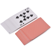 Cartes de poker de haute qualité papier couché recyclable Logo personnalisé jeu de société à boire Cmyk jeu d'impression cartes à jouer avec boîte
