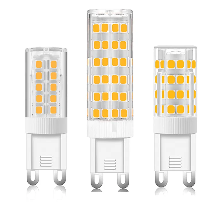 Lâmpada LED de silicone para PC G4 G9 de alto lúmen 12V 24V 110V 220V Mini