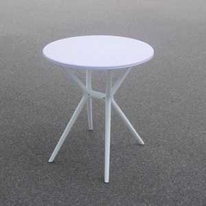 Mesa Plegable Redonda de Plástico Thien My con Base en Forma de X, Escritorio Portátil para Computadora y Estudio - Product Image 2