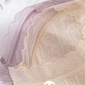 #986 Bragas <span class=keywords><strong>de</strong></span> tiro medio <span class=keywords><strong>de</strong></span> encaje sin costuras <span class=keywords><strong>de</strong></span> estilo japonés personalizadas <span class=keywords><strong>de</strong></span> fábrica Barrera <span class=keywords><strong>de</strong></span> algodón Diseño <span class=keywords><strong>de</strong></span> borde <span class=keywords><strong>de</strong></span> encaje antibacteriano Bragas <span class=keywords><strong>de</strong></span> mujer - Product Image 3