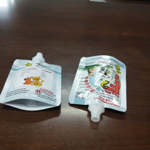 Nuova Borsa per Snack per Cani e Gatti, Sacchetto Sigillato per Cibo Umido per Gatti al <span class=keywords><strong>Tonno</strong></span> 85g 100ml con Beccuccio e Coperchio - Product Image 6
