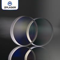 ZPLASER D34x3mm D34x5mm D34x1.5mm Fiber Laser Machine Accessoires Saphir Lentille Fiber Laser Lentille De Protection Découpe Laser