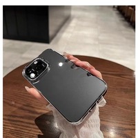 Coques de téléphone portable de luxe antichoc en PC rigide transparent anti-jaunissement pour iPhone 16 Pro Max 15 14 Plus 13 12 11 Pro 6 7 8 SE