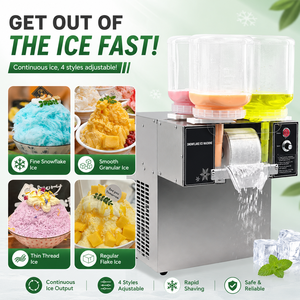 Commercial Snowflake <b>Ice</b> <b>Machine</b> For Shaved <b>Ice</b> Snow <b>Ice</b> Bingsu Desserts <b>Ice</b> <b>Cream</b> Drinks And Milk Tea Shop Use - Product Image 5