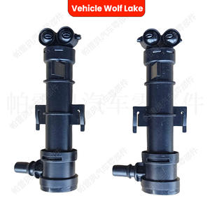 หัวฉีดน้ำล้างไฟหน้ารถวูล์ฟเลคสำหรับโฟล์คสวาเก้น เจตต้า 6 Mk6 5C 2015-2019 ขวาซ้ายด้านข้าง ABS แบบกลไก - Product Image 4