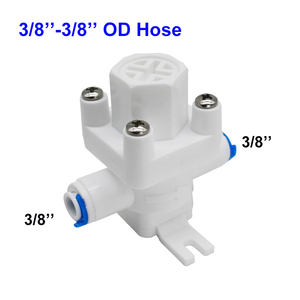 Van giảm áp nước RO điều chỉnh giảm áp lực nước 1/4 "3/8" Ống OD kết nối nhanh RO hệ thống thẩm thấu ngược - Product Image 3