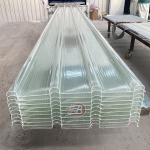 <strong>Transparent</strong> Roofing Materials FRP <strong>Roof</strong> Fiber Glass <strong>Plastic</strong> Roofing Sheets - Product Image 1