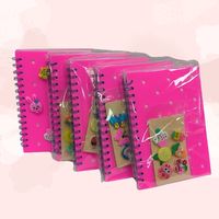 Penjualan laris Notebook sampul silikon lucu Notebook Spiral A5 buku harian perencana Notebook wih DIY pesona lucu