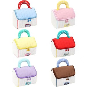 Bolsa de Almacenamiento Personalizada con Diseño de Casita, Bolsa de Cosméticos Portátil, Bolsa de Aseo Suave de Gran Capacidad y Material Grueso - Product Image 4